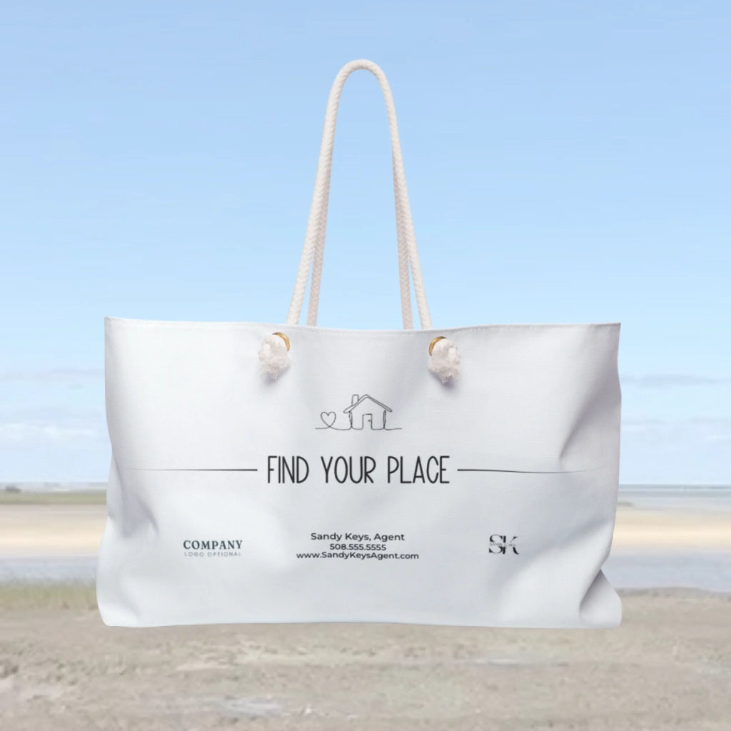 Ocean Theme Weekender Tote Mockups
