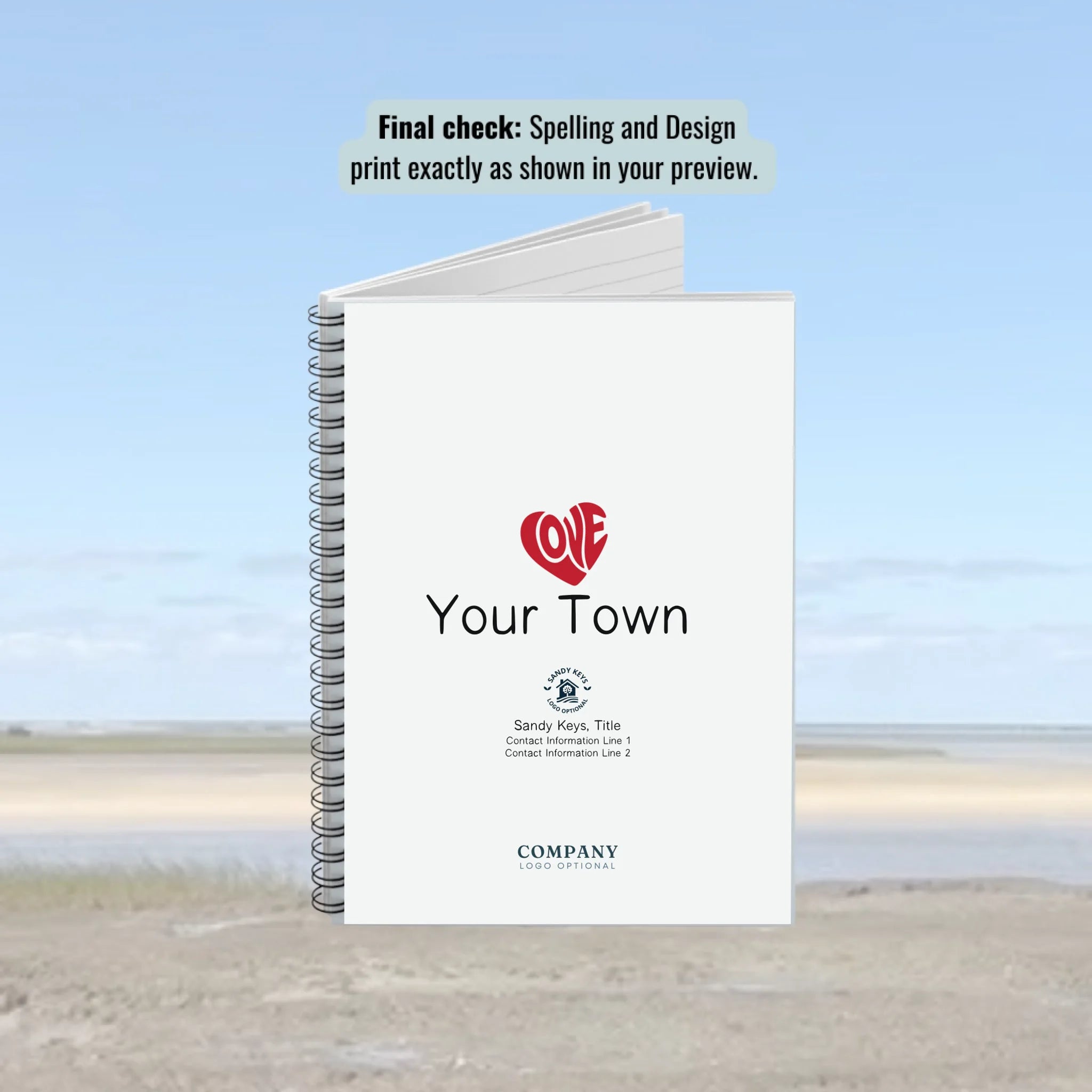 Spiral Notebook Mock Ups